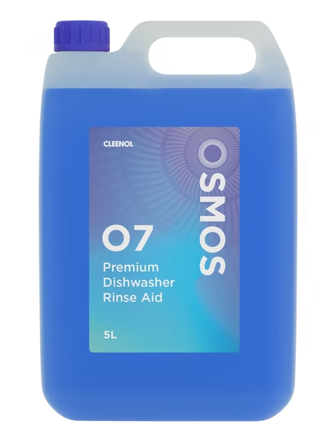 CLEENOL | OSMOS PREMIUM DISHWASHER RINSE AID X 5 LTR | OSM-PDRA-2X5