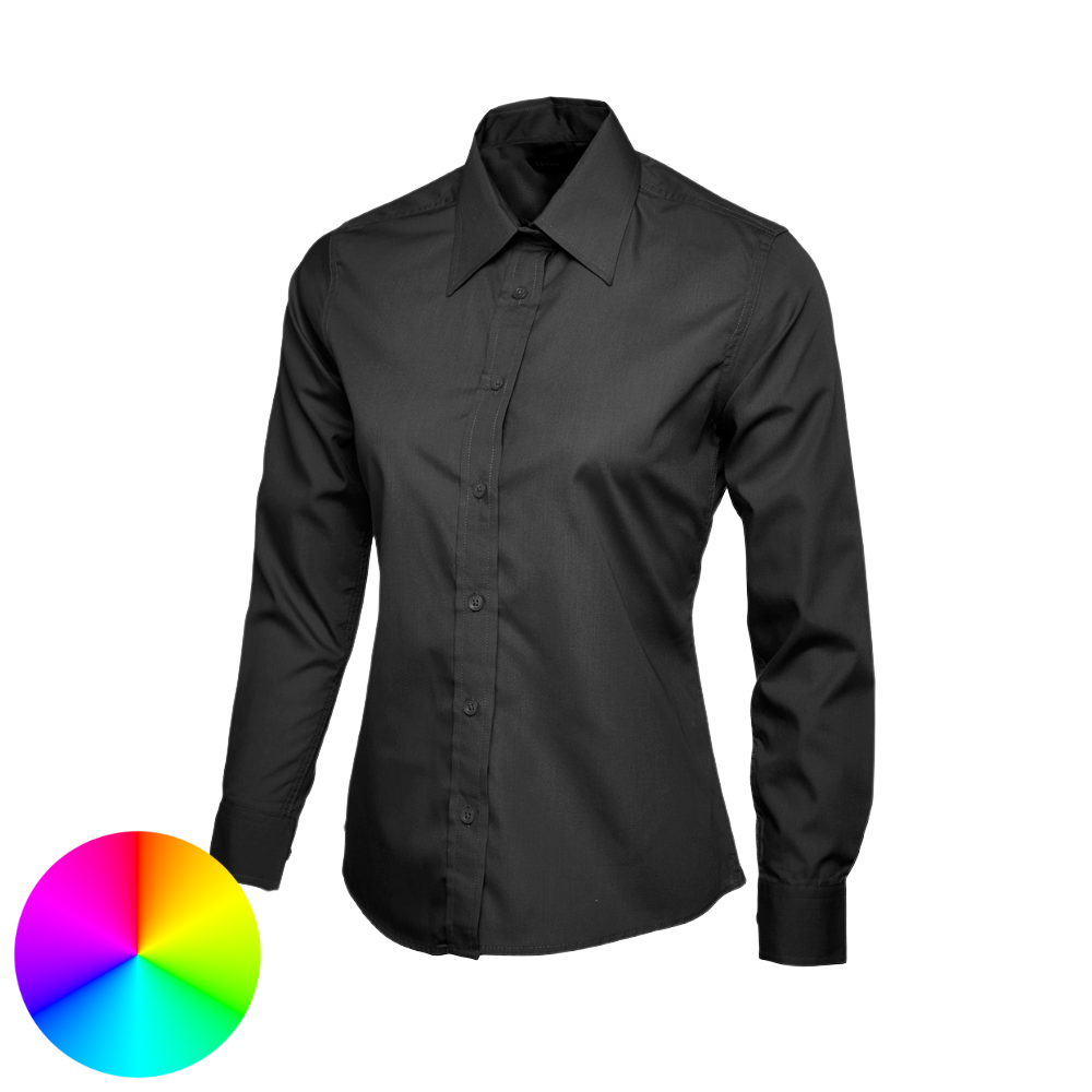 UNEEK LADIES POPLIN FULL SLEEVE SHIRT