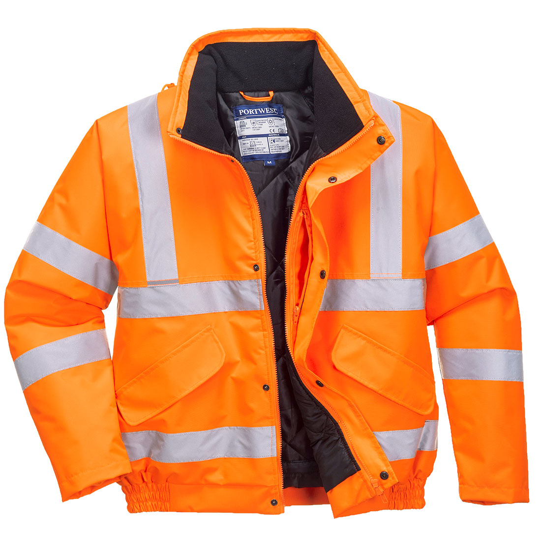 PORTWEST |  HI VIS BOMBER JACKET | RT32