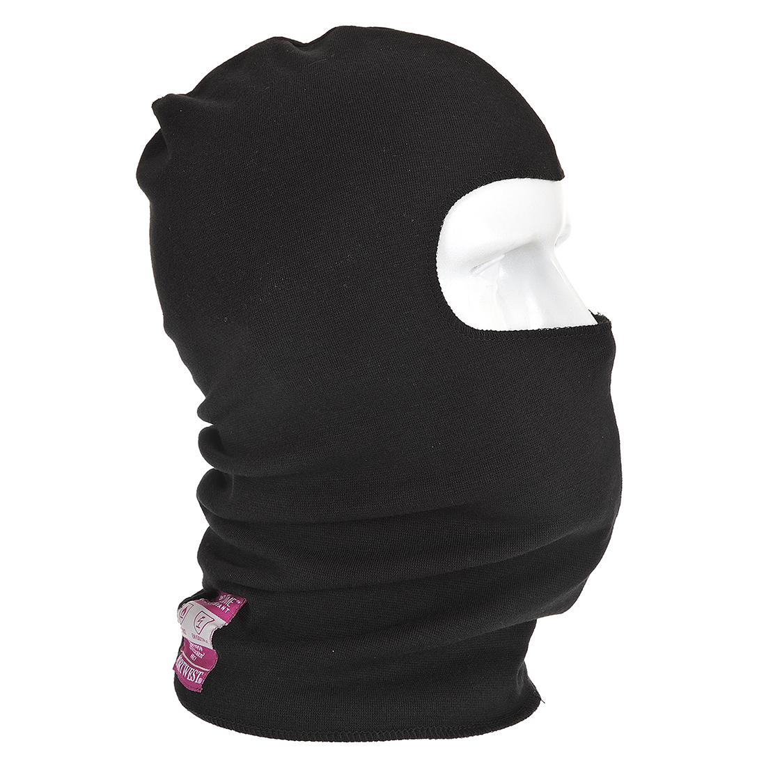 PORTWEST | FLAME RESISTANT ANTI-STATIC BALACLAVA BLACK | FR18BKR