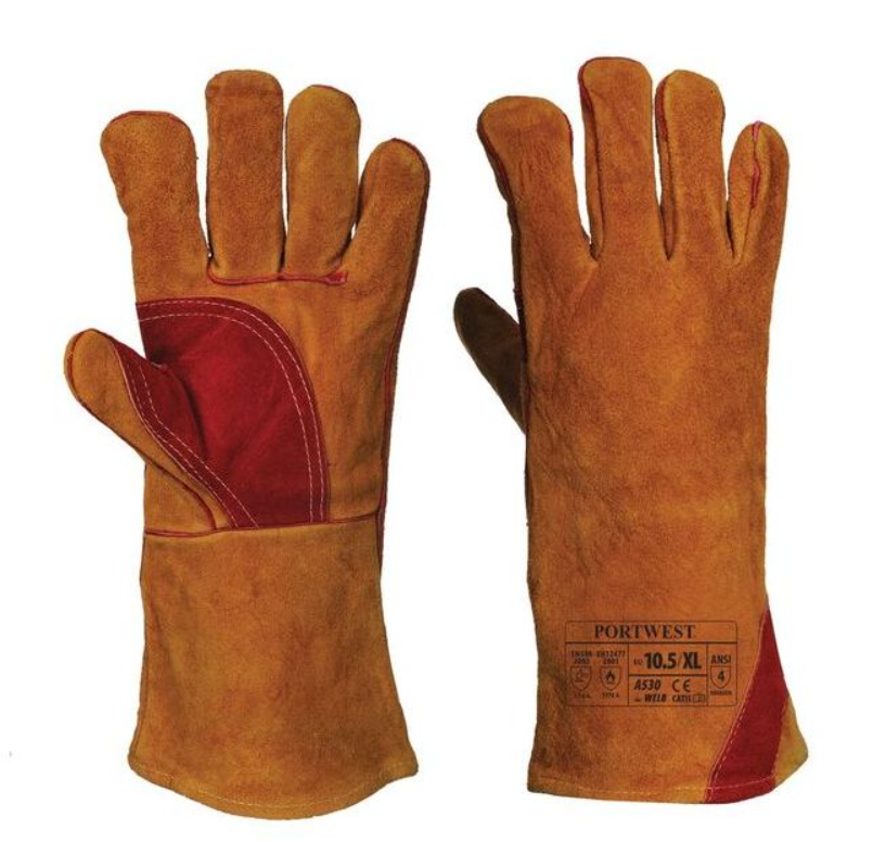 PORTWEST | REINFORCED WELDING GAUNTLET GLOVE ONE SIZE | A530