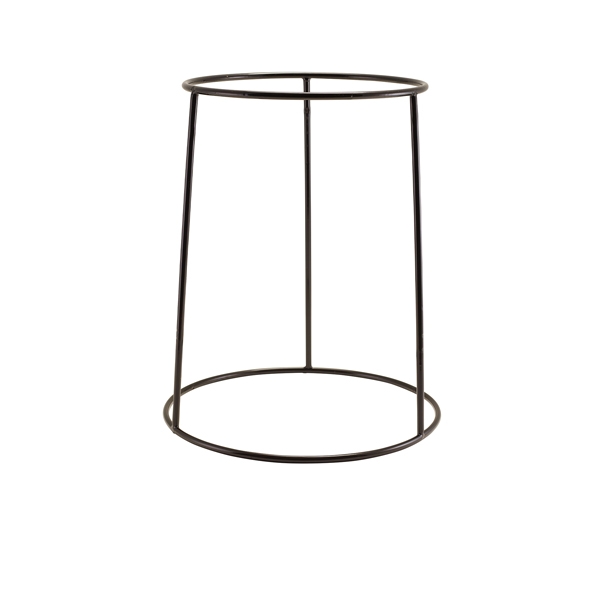 GENWARE | BLACK ANTI-SLIP ROUND BUFFET RISER 30CM | RSR-RBK30