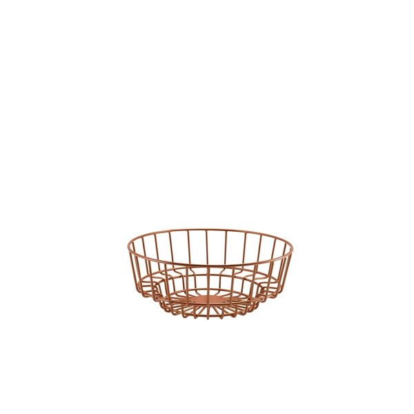 GENWARE | COPPER DECO DISPLAY BASKET 25 X 10CM | WDB10C