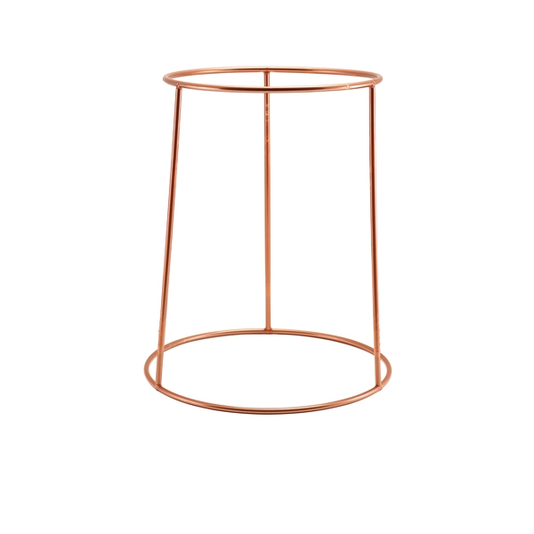 GENWARE | COPPER ANTI-SLIP ROUND BUFFET RISER 30CM | RSR-RC30