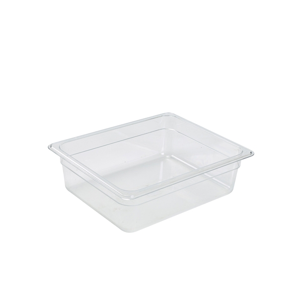 GENWARE | 1/2 -POLYCARBONATE GN PAN 100MM CLEAR | PC12-100