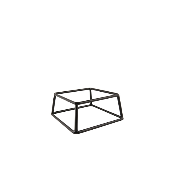 GENWARE |  BLACK ANTI-SLIP BUFFET RISER 18 X 8 CM | RSR-WBK08