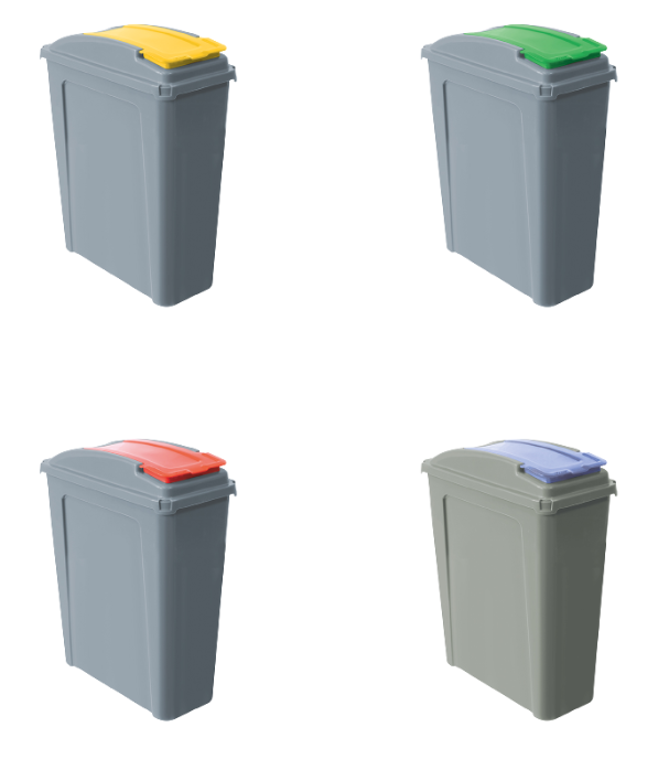 ROBERT SCOTT | FLIP TOP RECYCLING BIN X 25 LTR | 103442XX