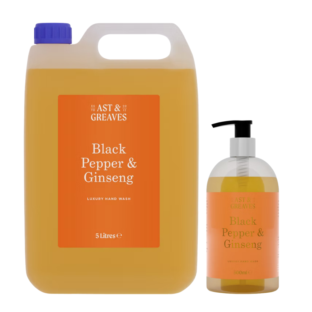 CLEENOL | BLACK PEPPER & GINSENG LUXURY HAND SOAP