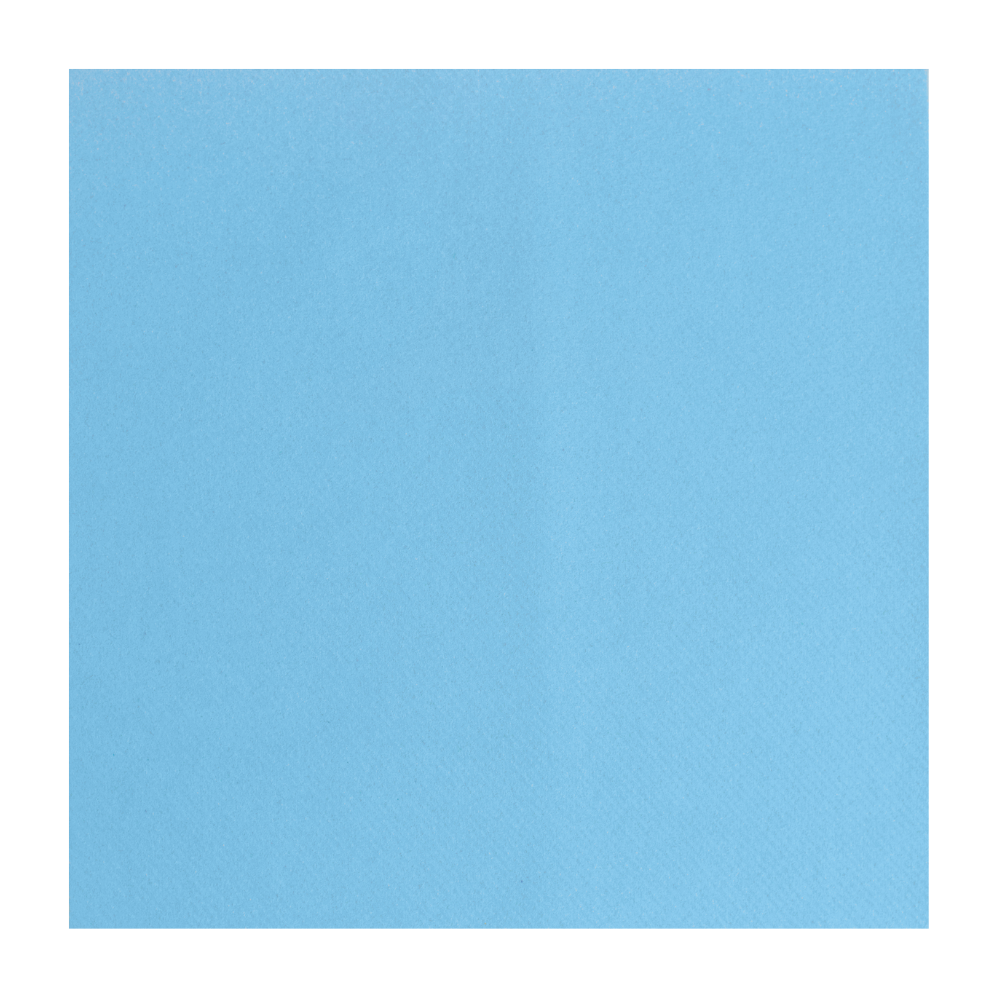 POPPIES | 2PLY 4 FOLD LUNCH NAPKIN BABY BLUE 33 X 33CM X 2000 | 3324BB | 42274