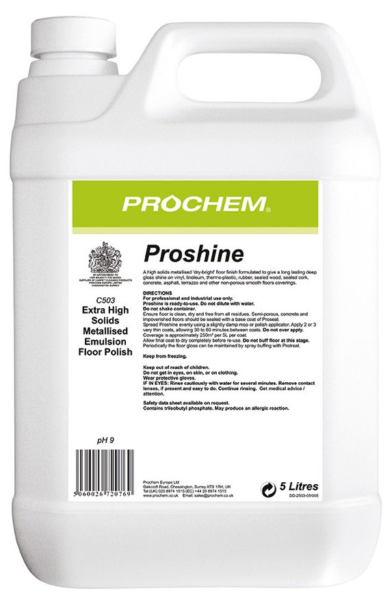 PROCHEM | PROSHINE X 5 LTR | C503