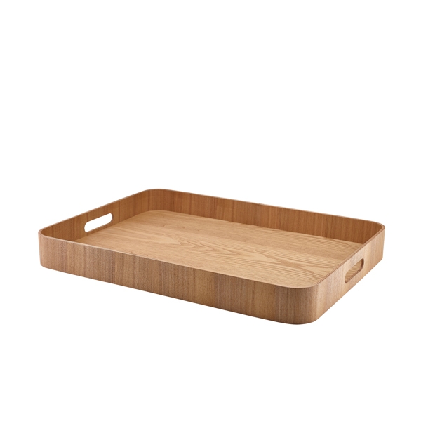 GENWARE | LIGHT WOOD VENEER BUTLERS TRAY 55 X 40CM | WVT-B5540L
