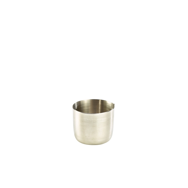 GENWARE |  STAINLESS STEEL CREAM JUG 85ML / 3 OZ | 11408