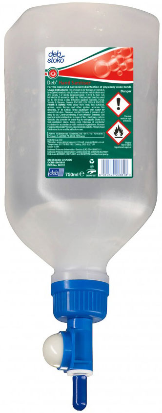 SC JOHNSON | DEB CRADLE SKIN SANITISER 6 X 750ML | CRA360 | CRA360