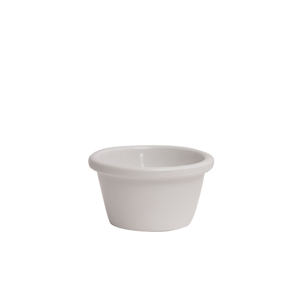 GENWARE | MELAMINE WHITE SMOOTH RAMEKIN 59ML X 24 | S278-02