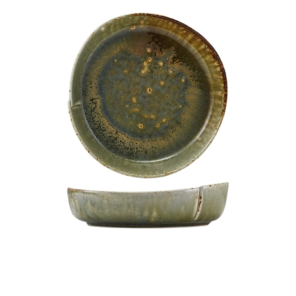 GENWARE | KOZO PORCELAIN MIDORI DEEP PLATE 20CM X 4 | DC-KMD20