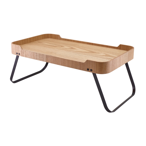 GENWARE | LIGHT WOOD VENEER ROOM SERVICE TRAY 59 X 30 X 23CM | WVT-RS5930L