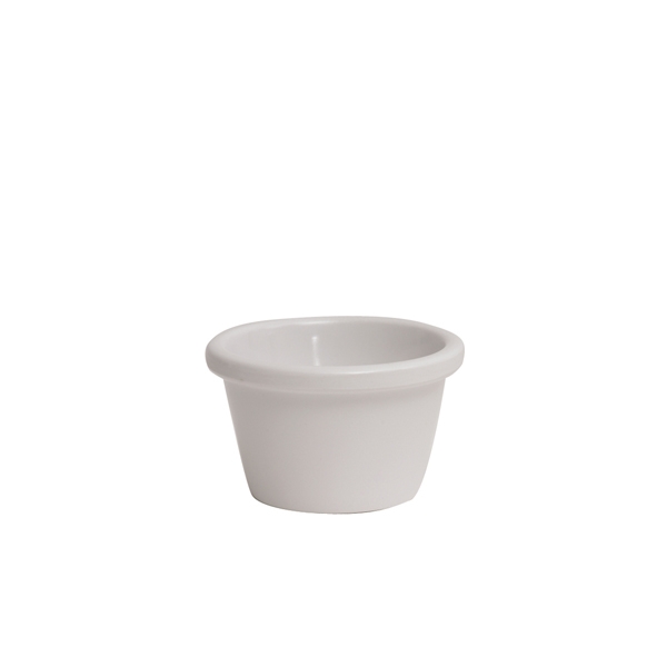 GENWARE | MELAMINE WHITE SMOOTH RAMEKIN 43ML X 24 | S275-02