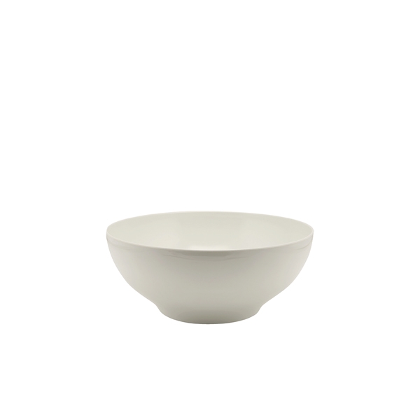 GENWARE | GENWARE WHITE MELAMINE ROUND BUFFET BOWL 25.7 CM | MELRB-25