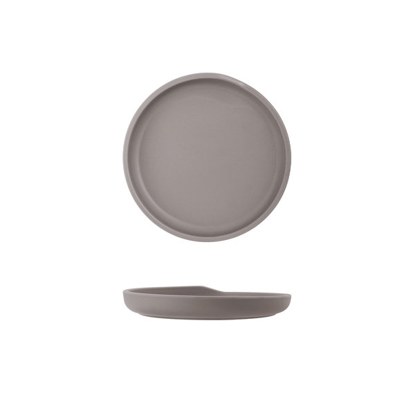 GENWARE | SAND BROWN COPENHAGEN ROUND MELAMINE PLATE 17CM X 6 | CP172646