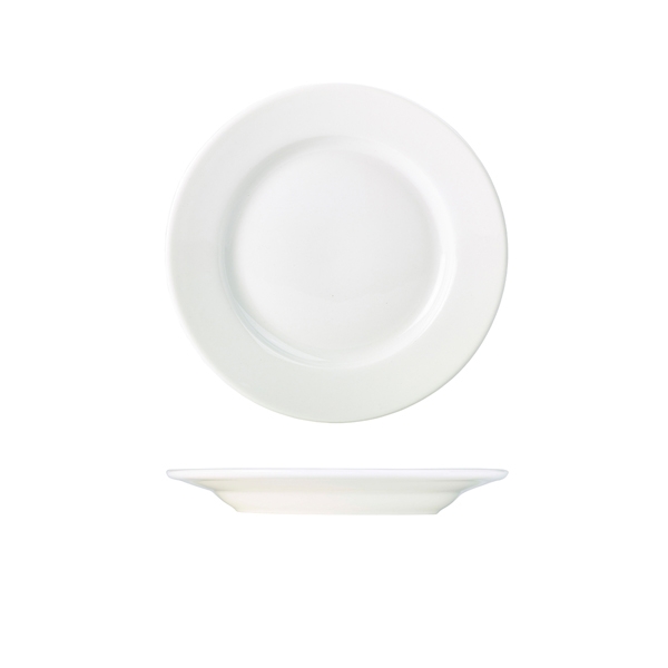 GENWARE |  PORCELAIN CLASSIC WINGED PLATE 21CM/8.25"  X 6 | 160621