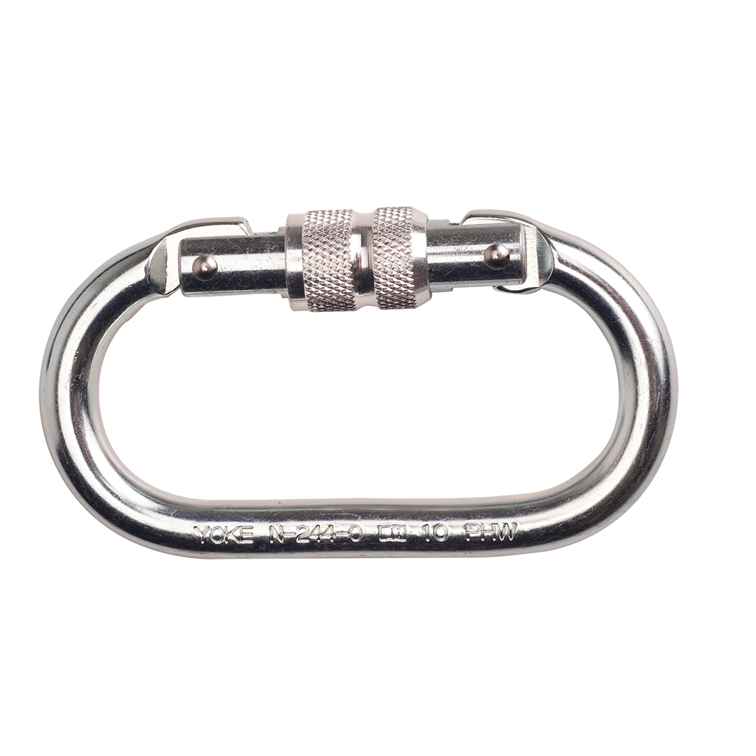 PORTWEST | STEEL CARABINER WITH SCREW LOCK | FP30