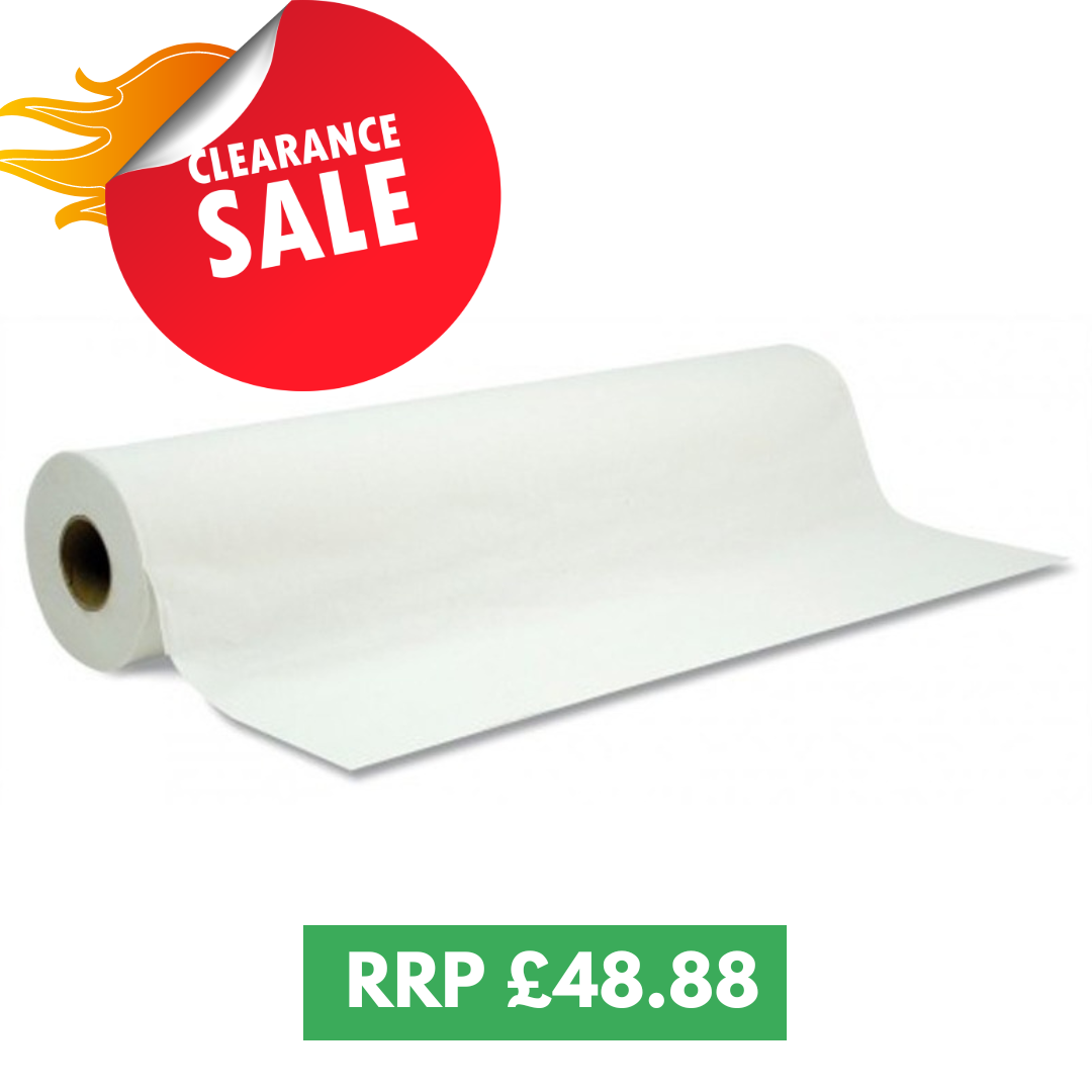 BULKYSOFT | LUXURY EMBOSSED 20 INCH WHITE HYGIENE ROLLS | 76530