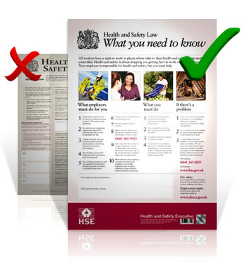 CAPITAL | THE NEW HEALTH & SAFETY LAW POSTER