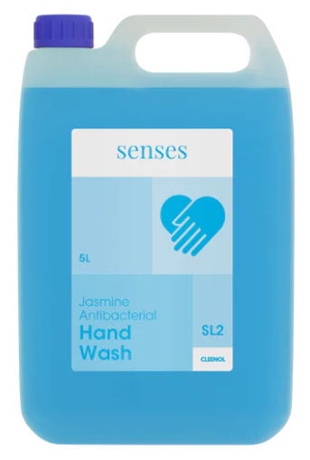 CLEENOL | SENSES JASMINE ANTIBACTERIAL HAND WASH X 5 LTR | 0770192X5