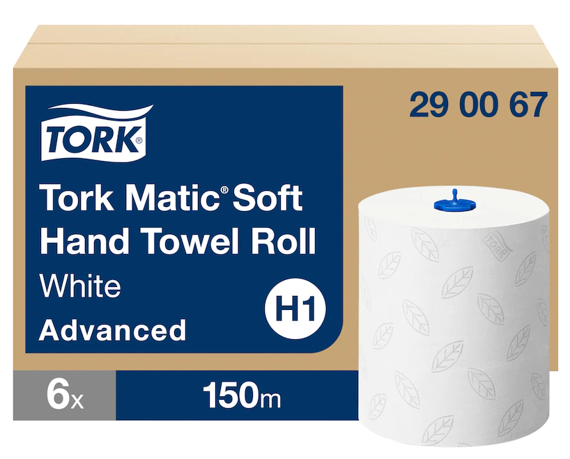 TORK | 290067 H1 MATIC SOFT ADVANCED TOWELL ROLL X 6 | 290067