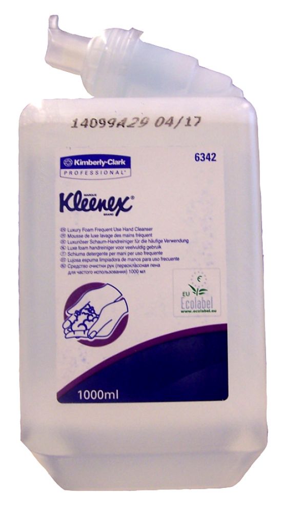 KIMBERLY CLARK | KIMCARE LUXURY FOAM SOAP 6 X 1 LTR | KC6342 | 6342