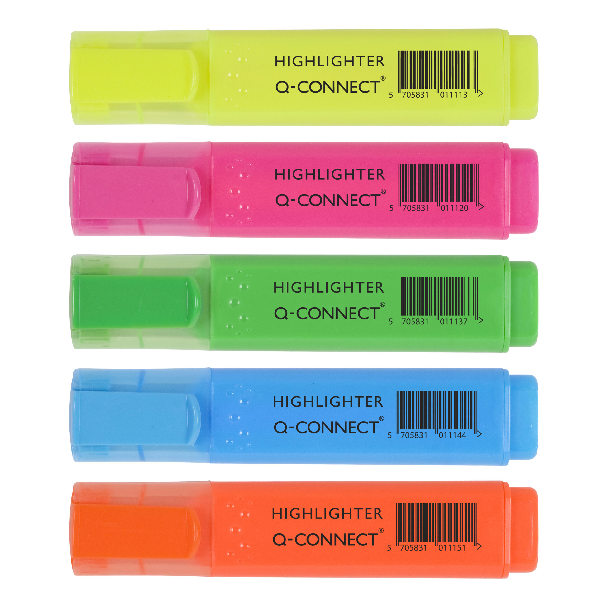 Q-CONNECT | HIGHLIGHTER PENS X 10 | 9425X