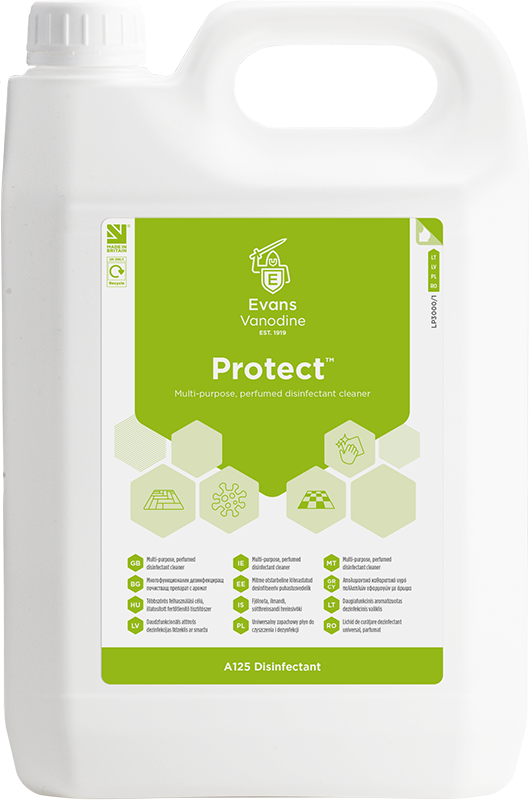 EVANS | PROTECT DISINFECTANT CLEANER 5 LTR | A125EEV2 