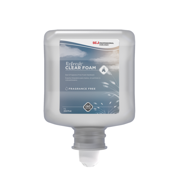 SC JOHNSON | DEB REFRESH CLEAR FOAM PURE 6 X 1 LTR | CLR1L