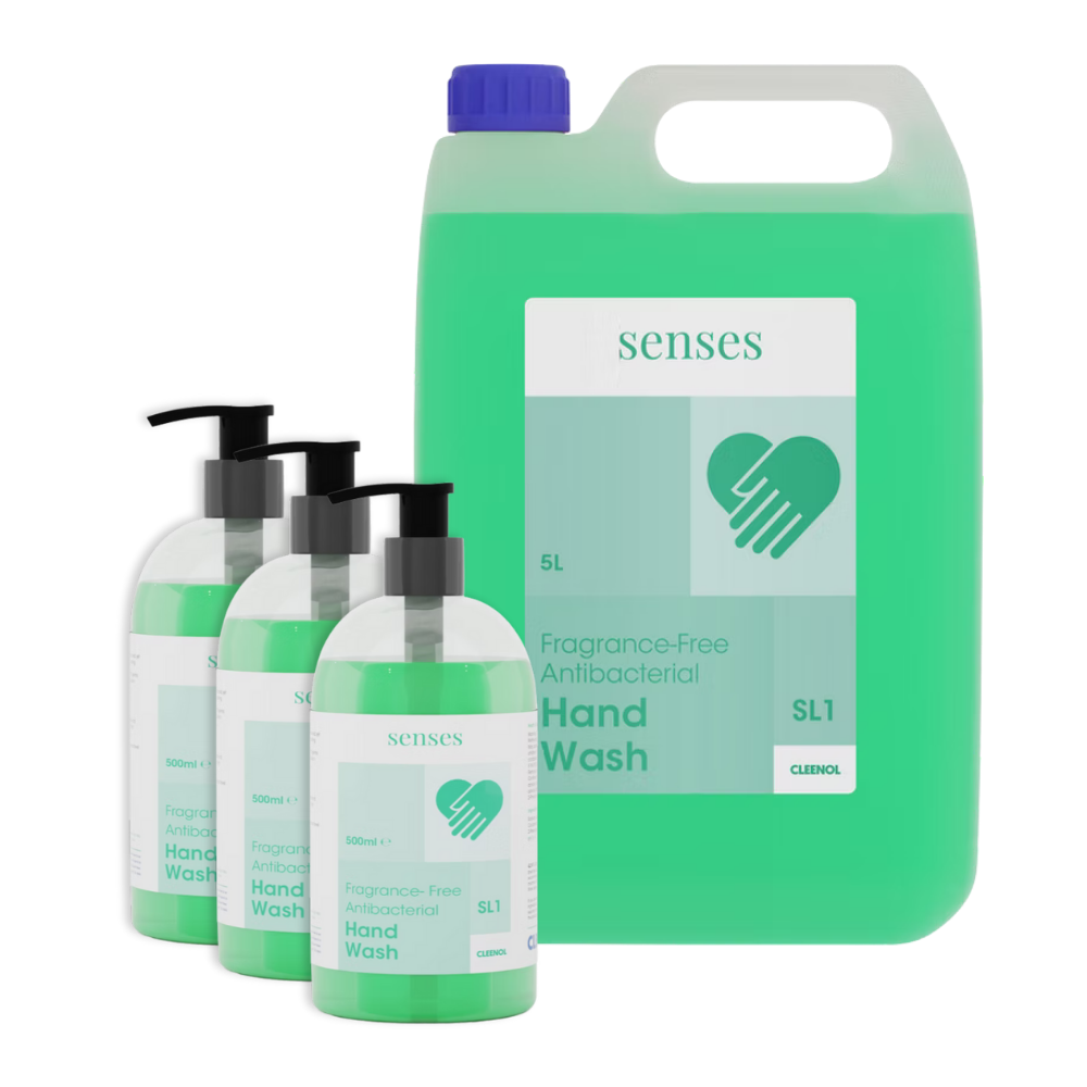 CLEENOL | SENSES FRAGRANCE-FREE ANTI-BACTERIAL HAND WASH