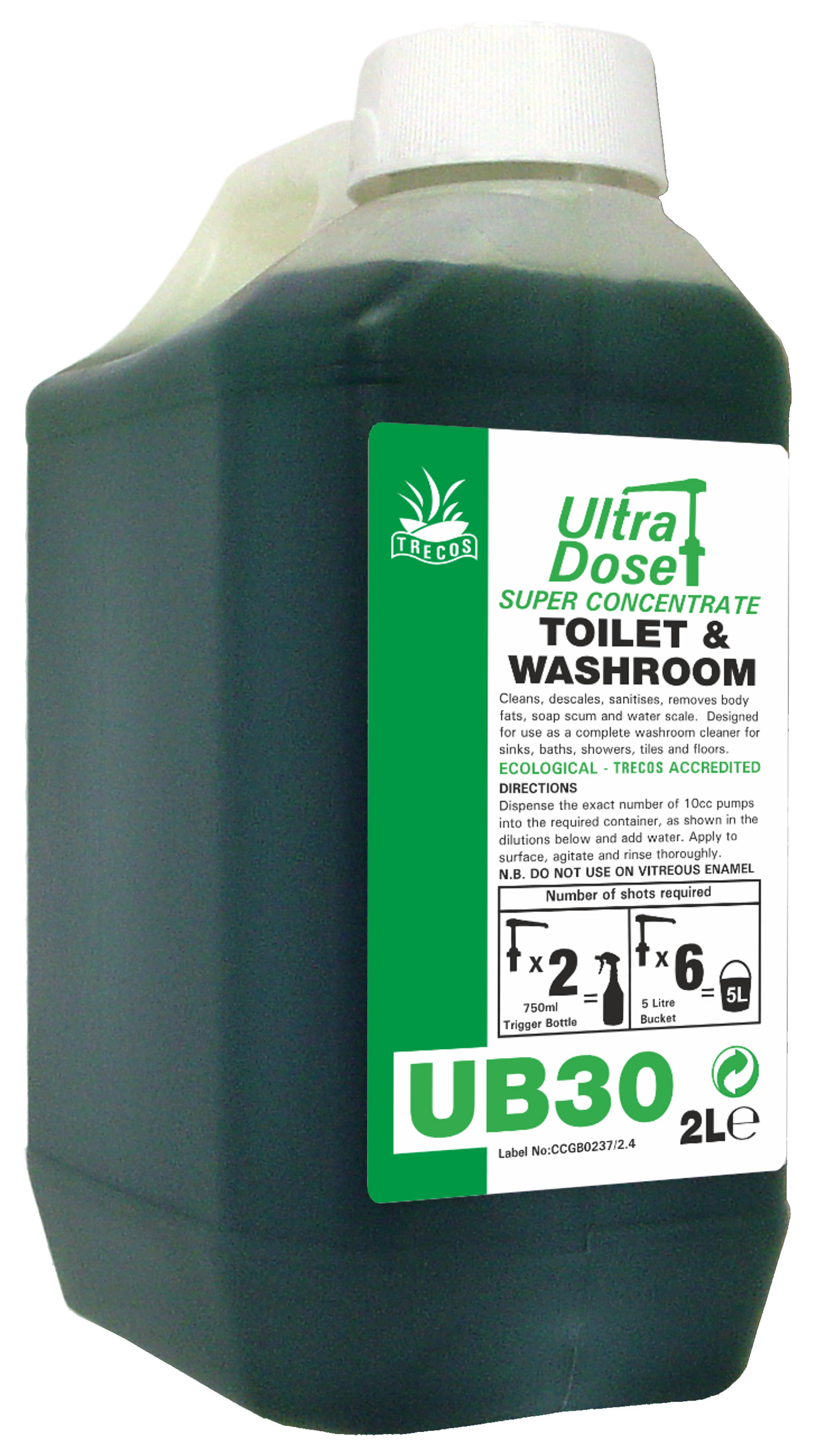 CLOVER (CHRISTEYNS) | ULTRABLEND TOILET & WASHROOM X 2 LTR | 993