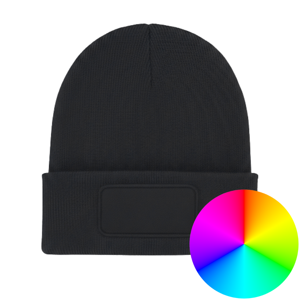 UNEEK | RECTANGULAR PATCH BEANIE | UC411