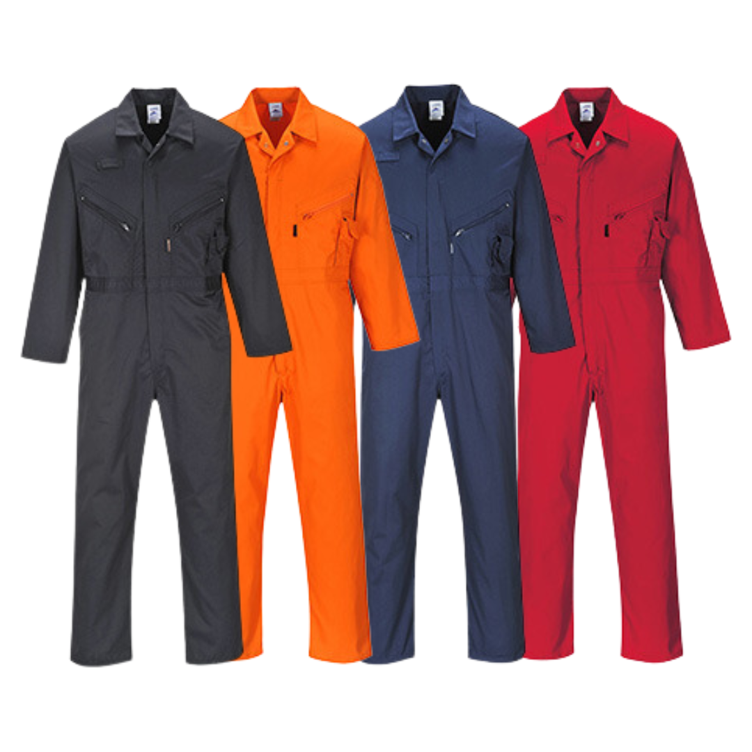PORTWEST | LIVERPOOL ZIP BOILERSUIT | C813