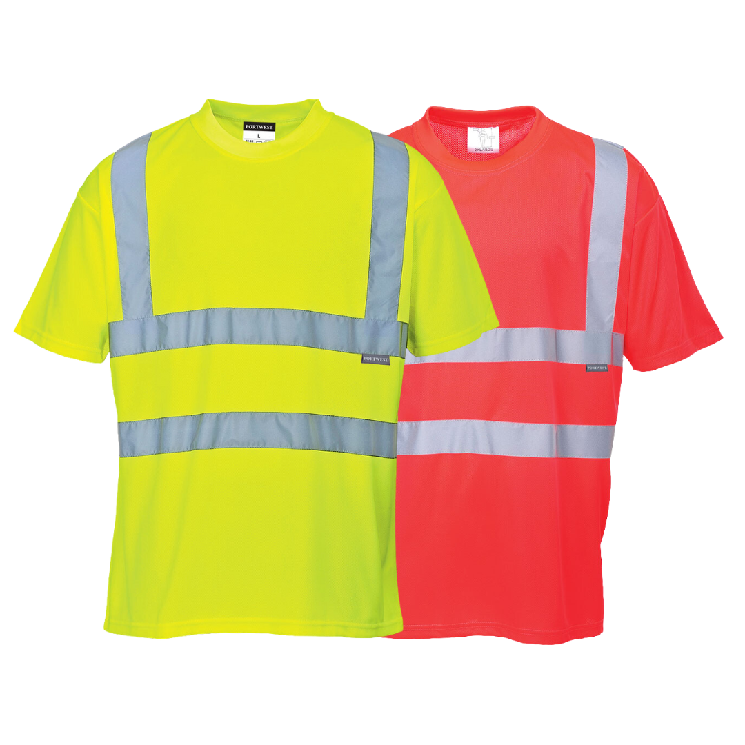 PORTWEST |  HIVIS T-SHIRT CL2 | S478
