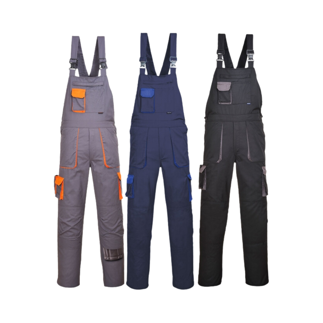PORTWEST |  REGULAR TEXO CONTRAST BIB & BRACE | TX12