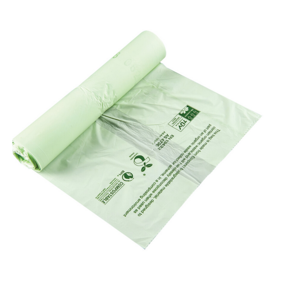 CROMWELL POLYTHENE | 40 LTR COMPOSTABLE FOOD BAG 170 X 675 X 690 X 500 (20 X 25) | CW040C0