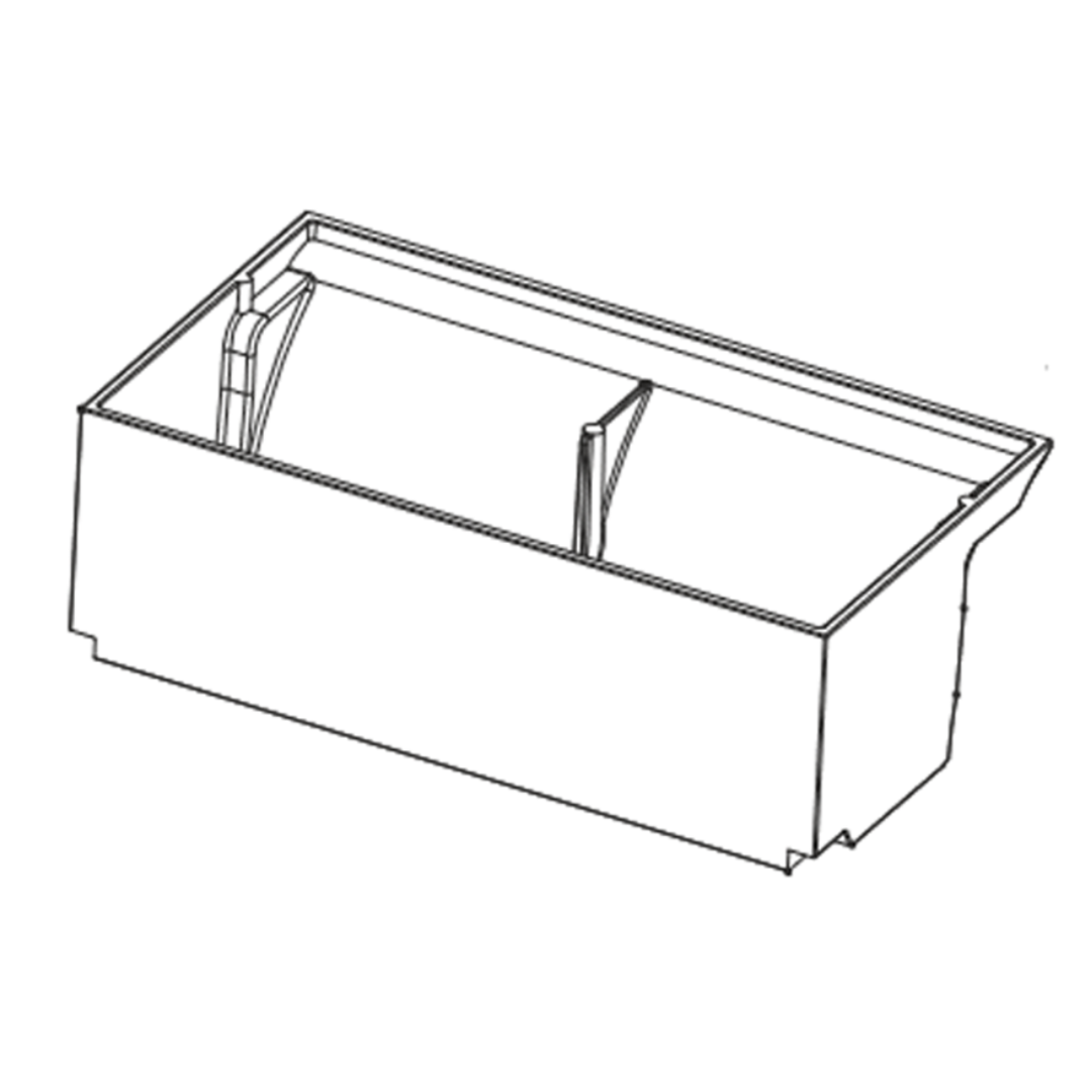 TRUVOX | FRESH WATER TANK ASSEMBLY GREEN FOR MW240 | 90-0106-0000