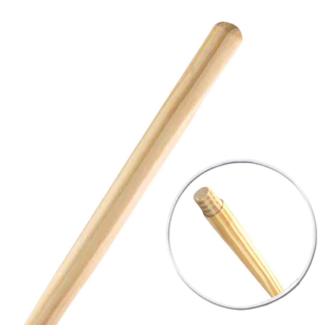 HILL BRUSH | THREADED WOODEN HANDLE 1400MM X 28MM | TH54/2W