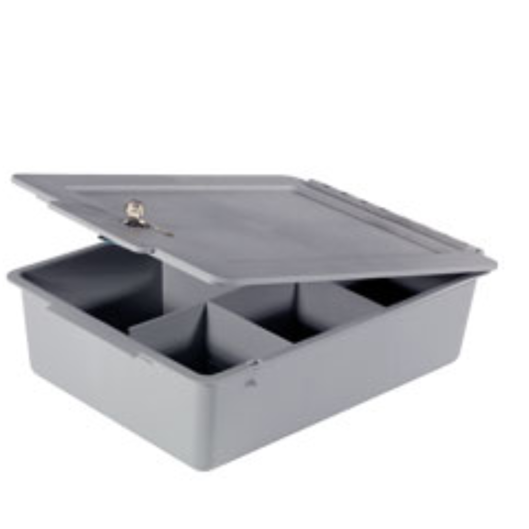 NUMATIC | DEEP TRAY MOULDING (DIVIDED-HINGED) PLUS LOCKING LID | 903769