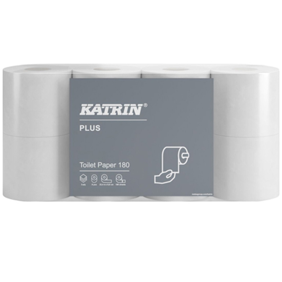KATRIN | PLUS 3PLY TOILET ROLLS X 56 | 87709