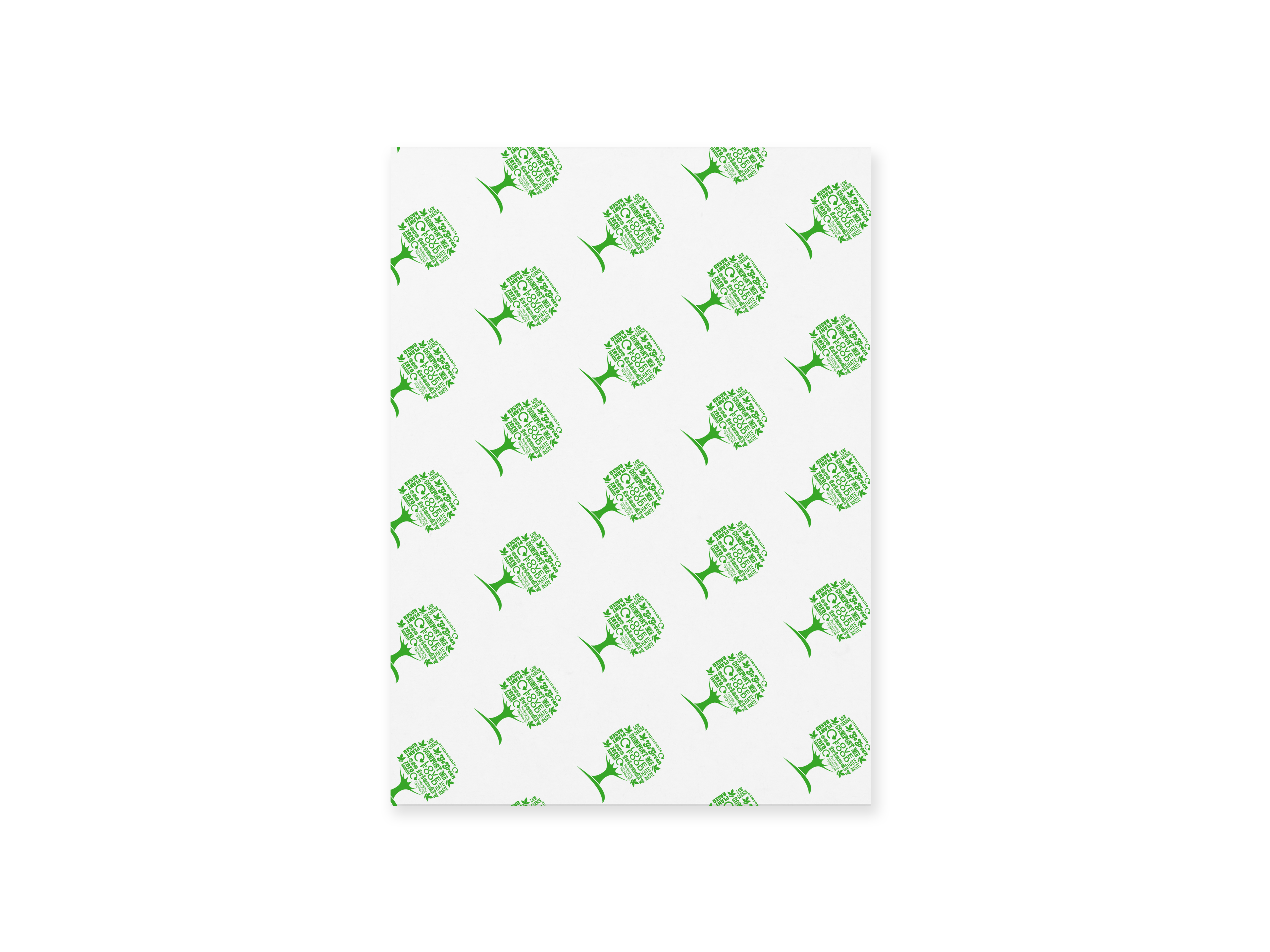 VEGWARE&#x20;&#x7C;&#x20;350&#x20;X&#x20;225MM&#x20;GREASEPROOF&#x20;-&#x20;GREEN&#x20;TREE&#xC2;&#xA0;&#x20;&#x7C;&#x20;VGGSH2-GT