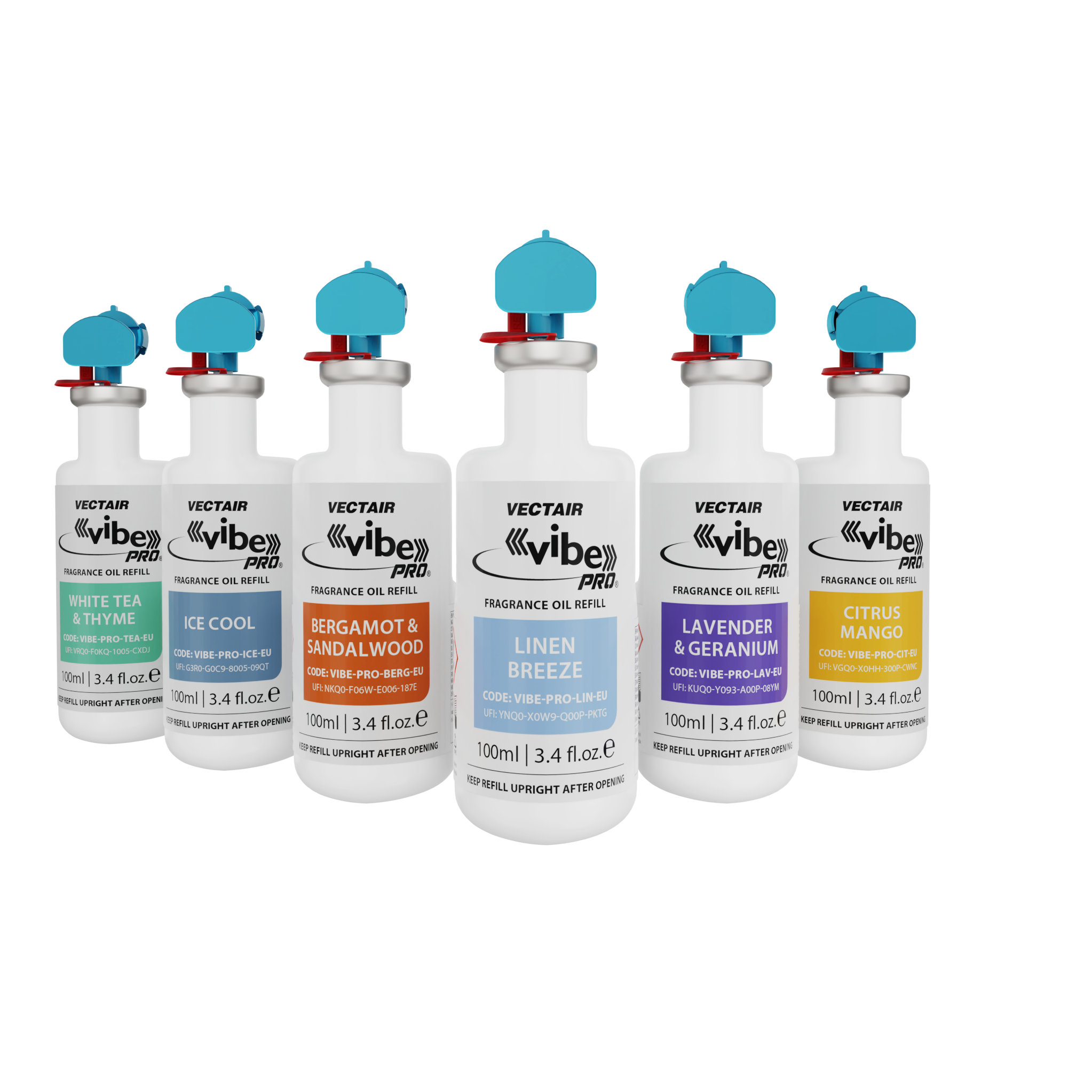 VECTAIR | VIBE PRO 100ML X 4 | VIBE-PRO-EU